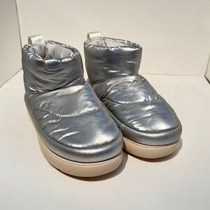 Metallic Silver UGG Moon Boots